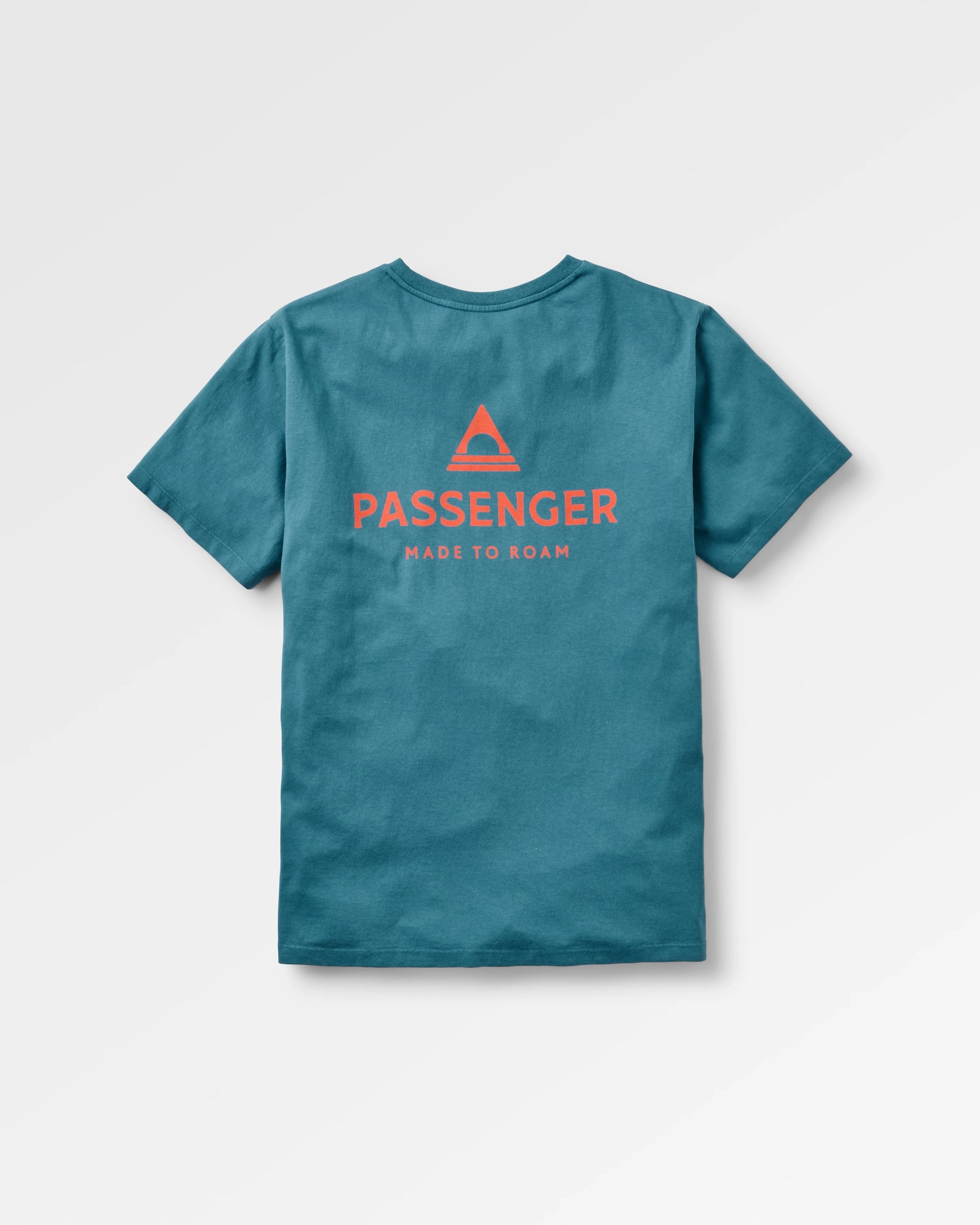 Passenger T-Shirt - Blue Steel - Flatlay