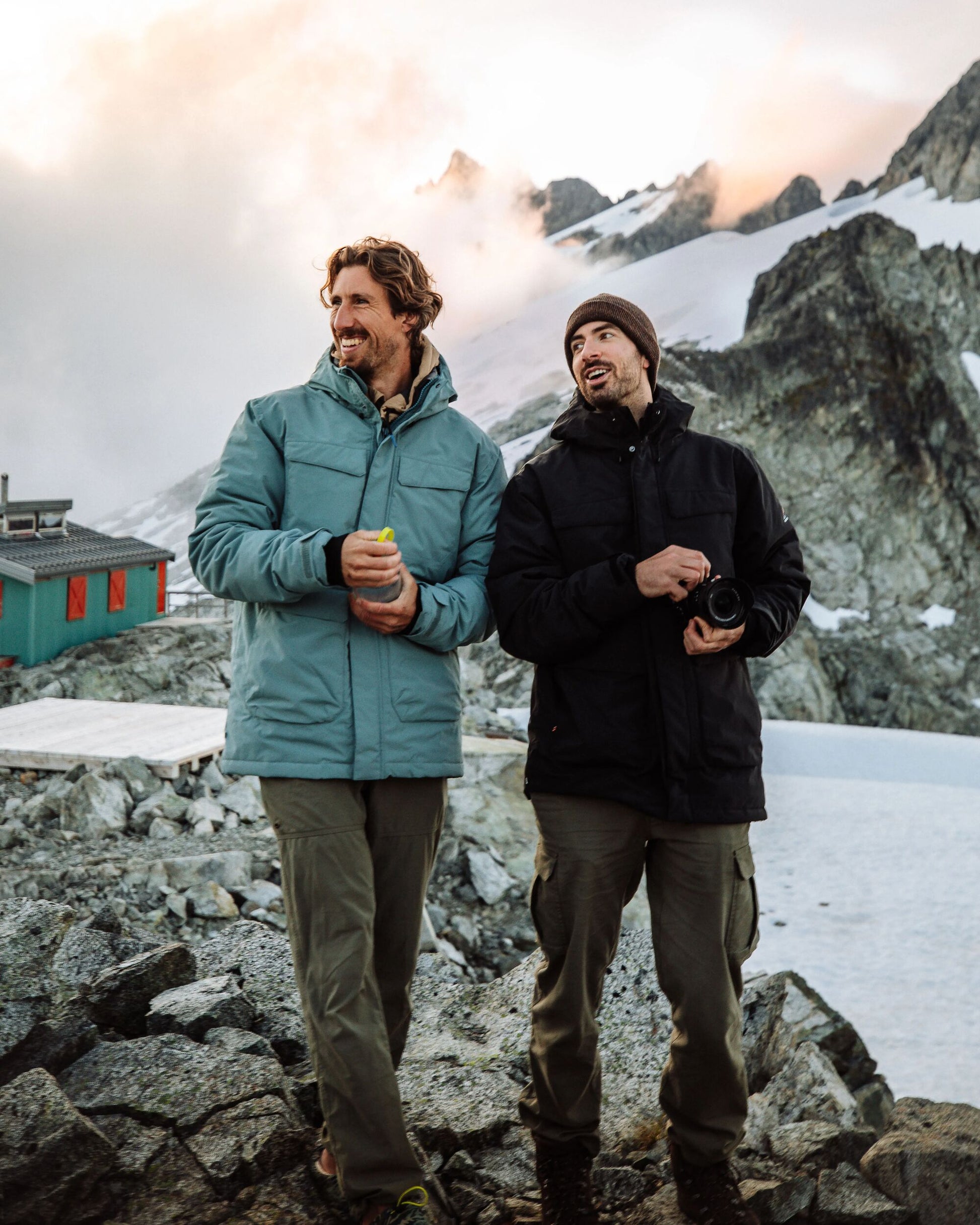 Explorer Waterproof Down Parka - Black - Lifestyle