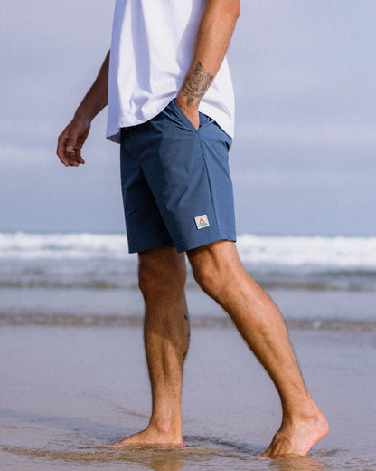Drifter NetPlus® Swim Lined Short - Dark Denim - Lifestyle