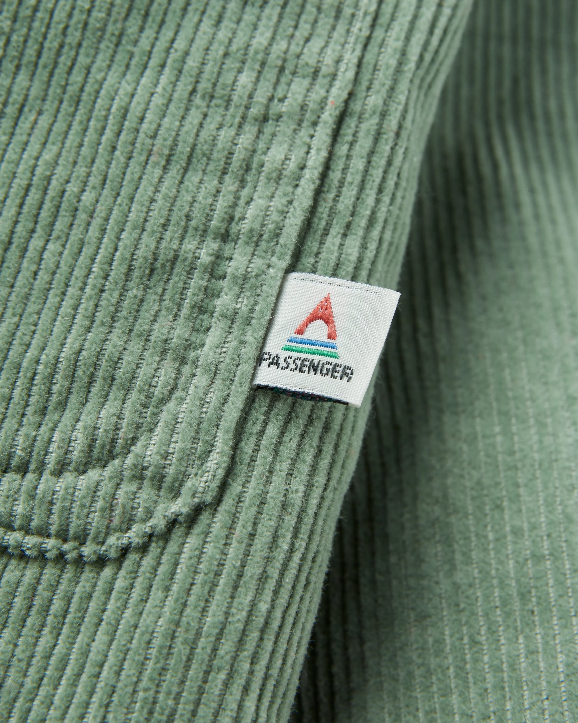 Backcountry Cord Shirt - Pistachio - Flatlay