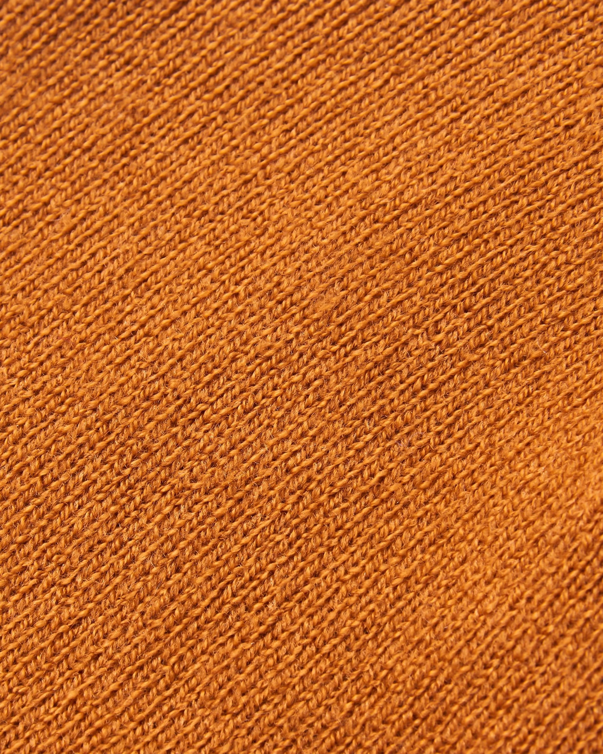 Core Recycled High-Top Beanie - Retro Orange - Flatlay