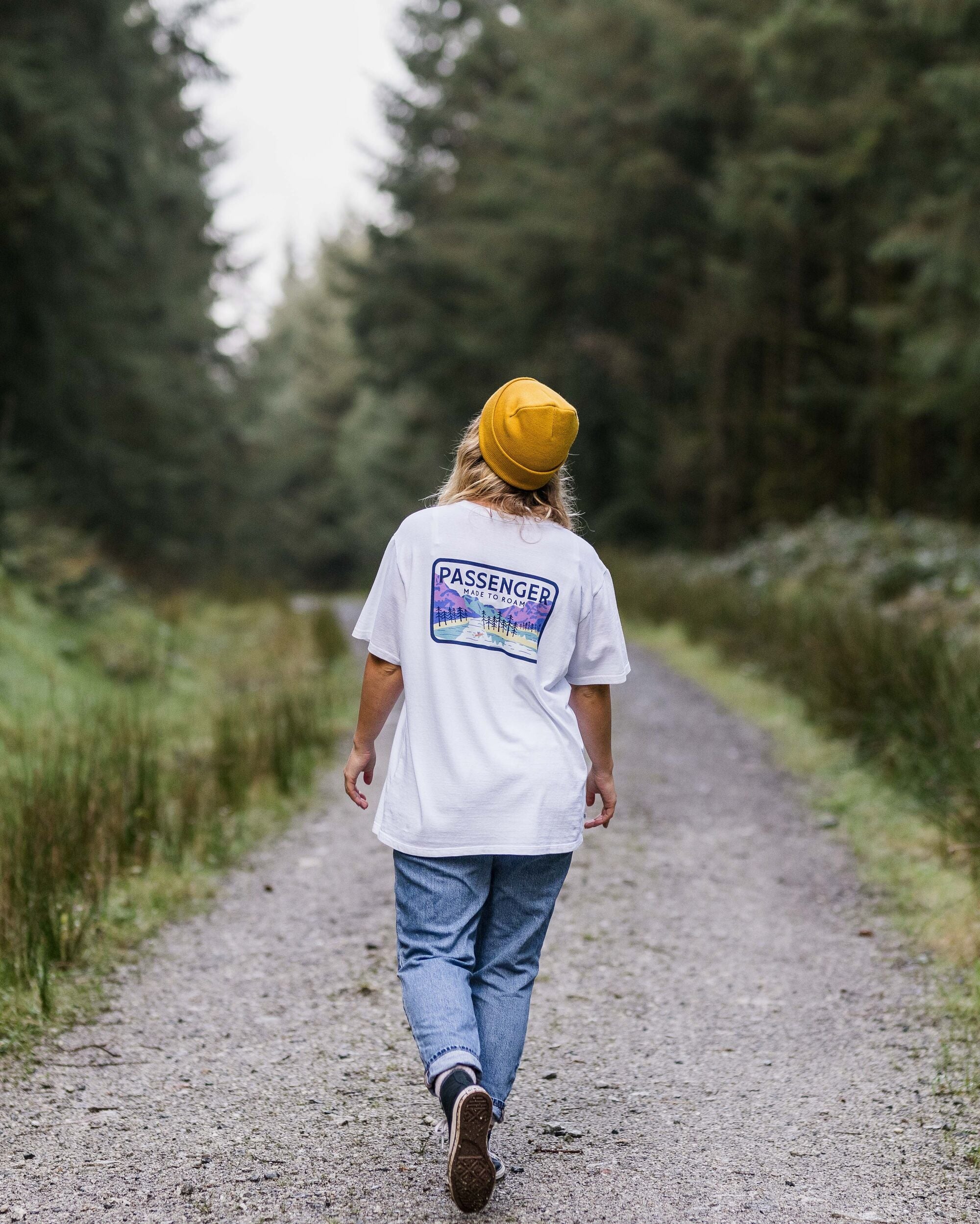 Love The Wild Recycled Cotton T-Shirt - White - Lifestyle - Female