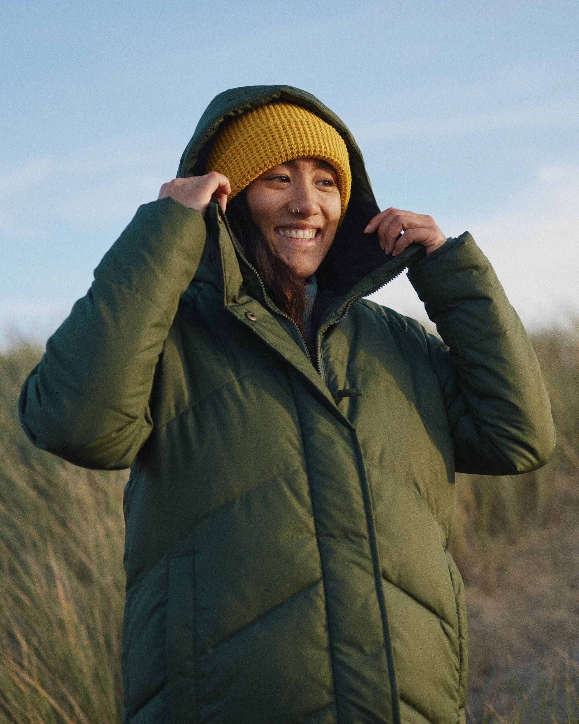 Tasman Recycled 2.0 Long Insulated Jacket - Fir Tree - Lifestyle