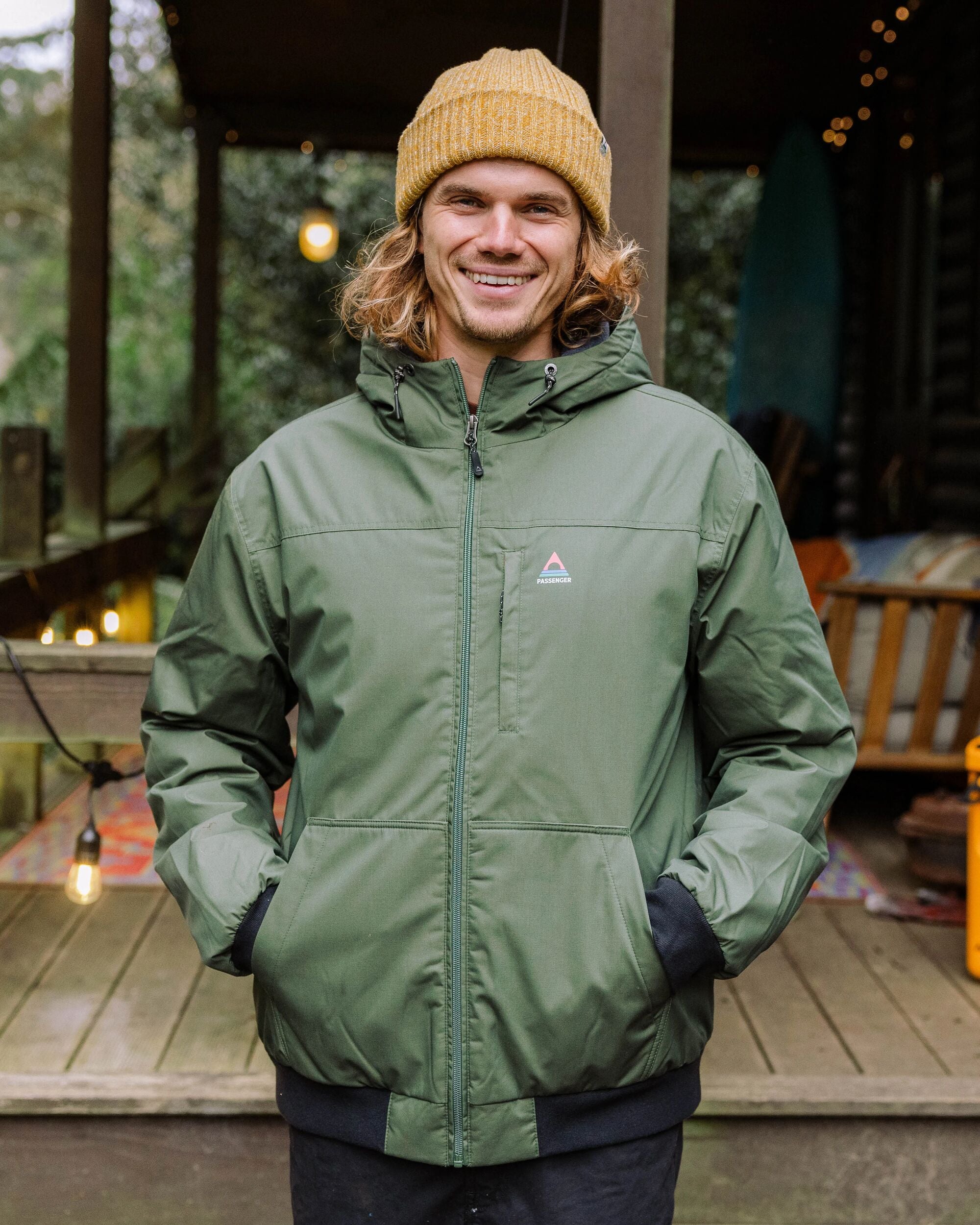 Bundoran Recycled Jacket - Fir Tree - Lifestyle