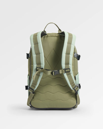 Boondocker Zip 22L Backpack - Pistachio/Misty Grey - Flatlay