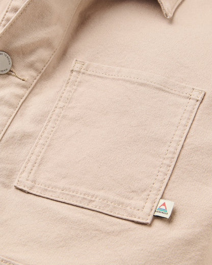 Vantage Canvas Jacket - Simply Taupe - Flatlay