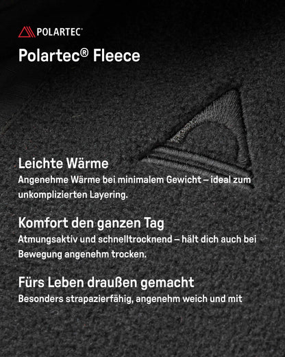 Men's Highland Polartec® Fleece - Flieder/ Tiefes Marineblau