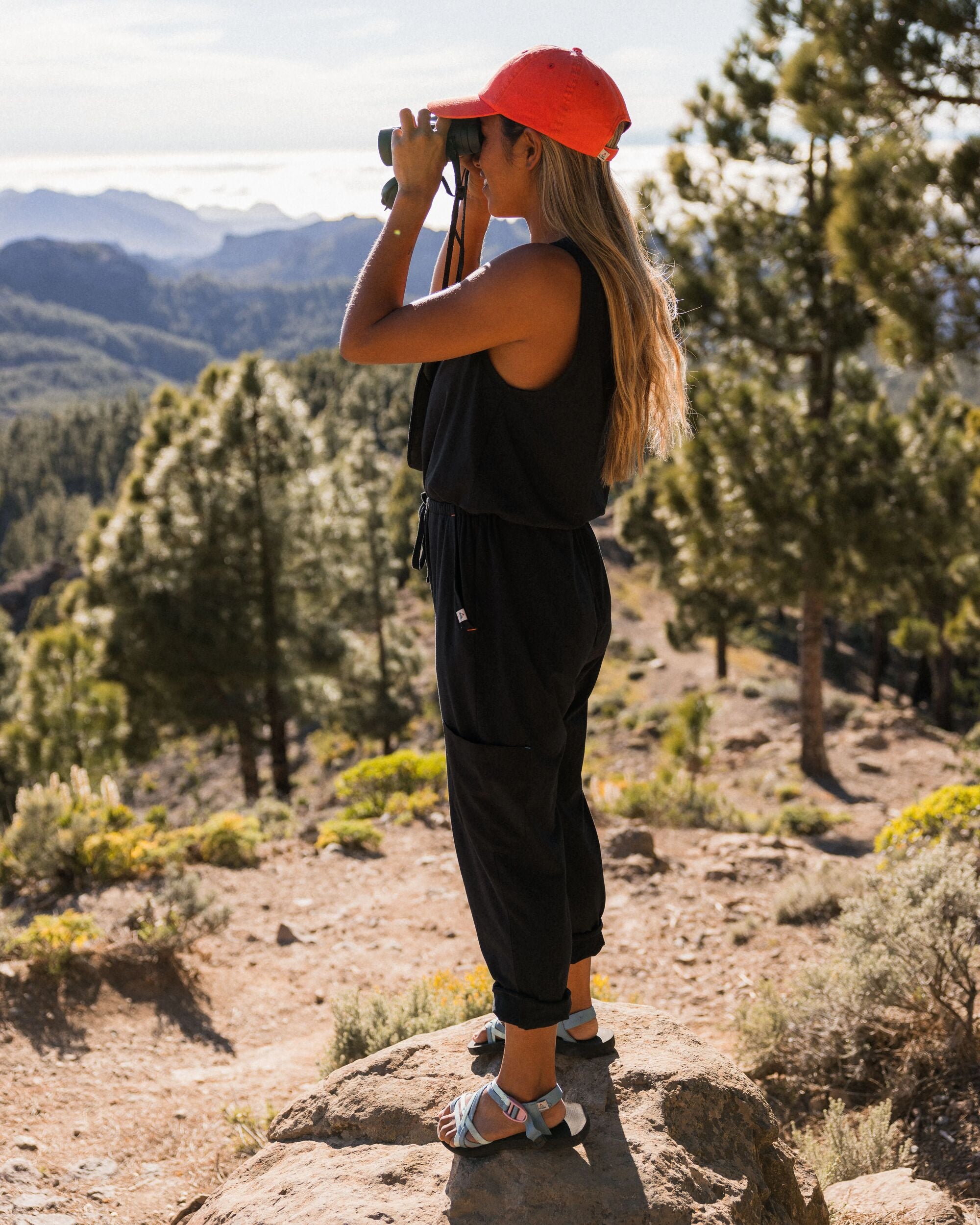 Aria Jumpsuit - Black - Lifestyle