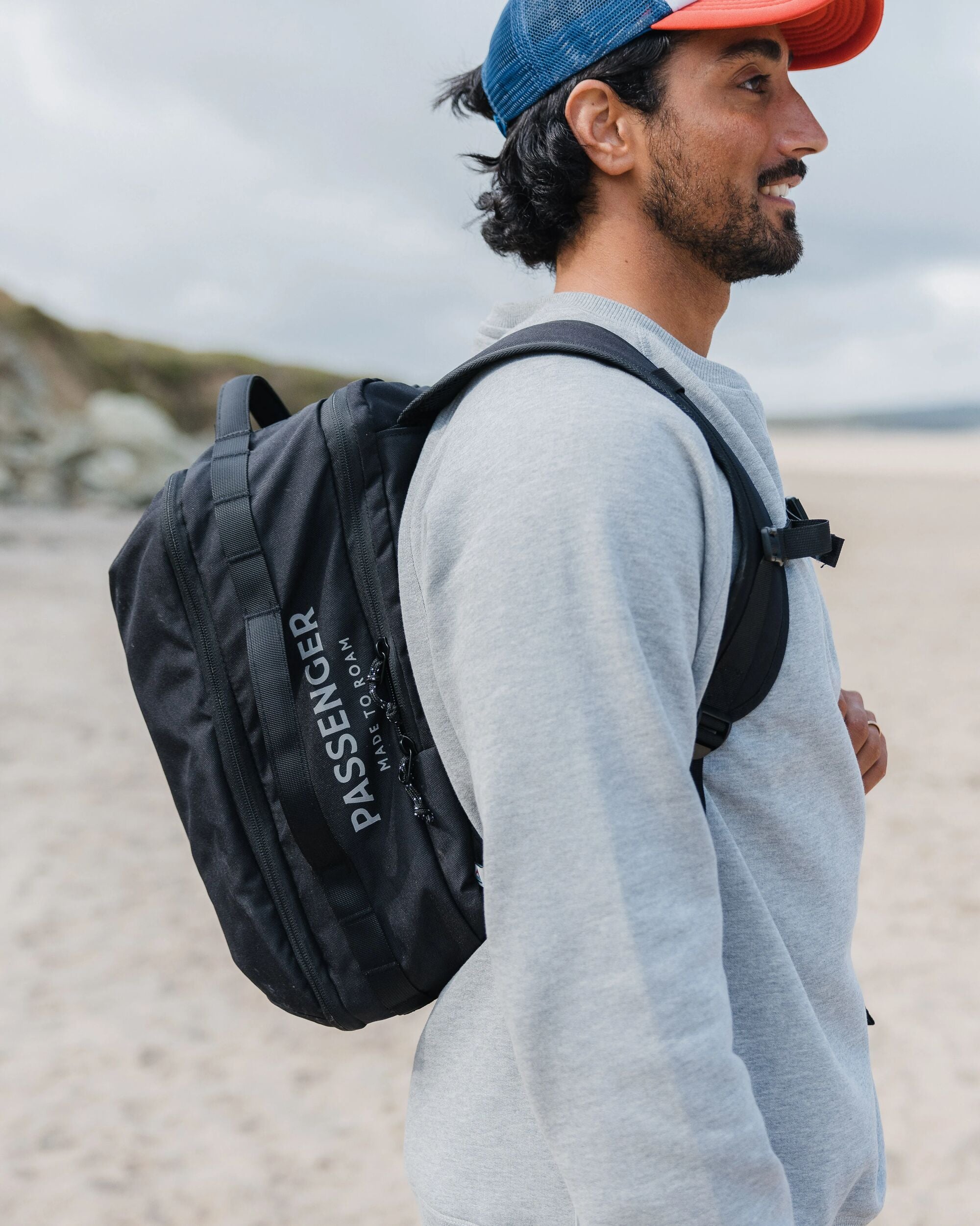 Stratos Duffel Backpack - Black - Lifestyle - Male