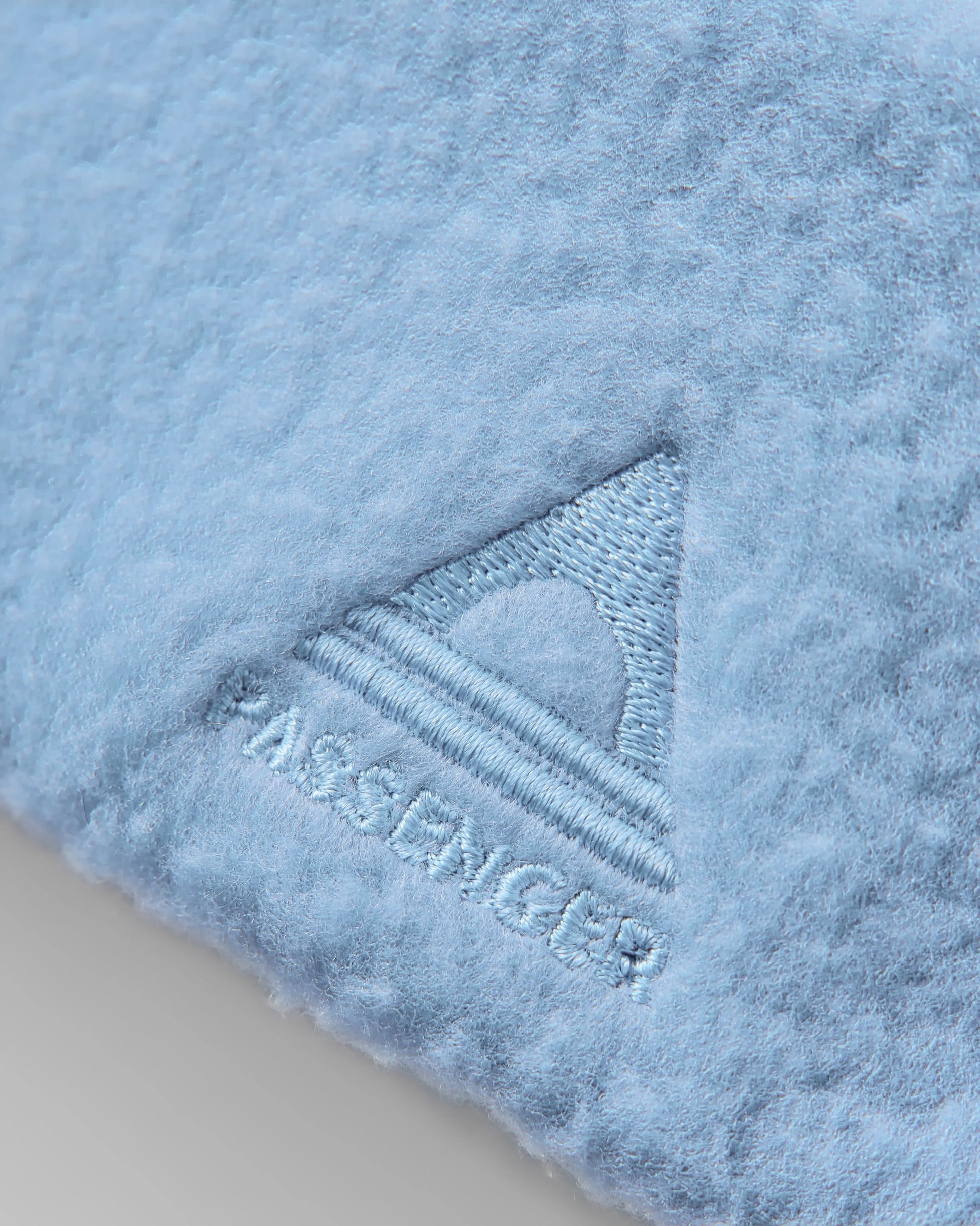 Snow Recycled Sherpa Beanie - Blue Fog - Flatlay
