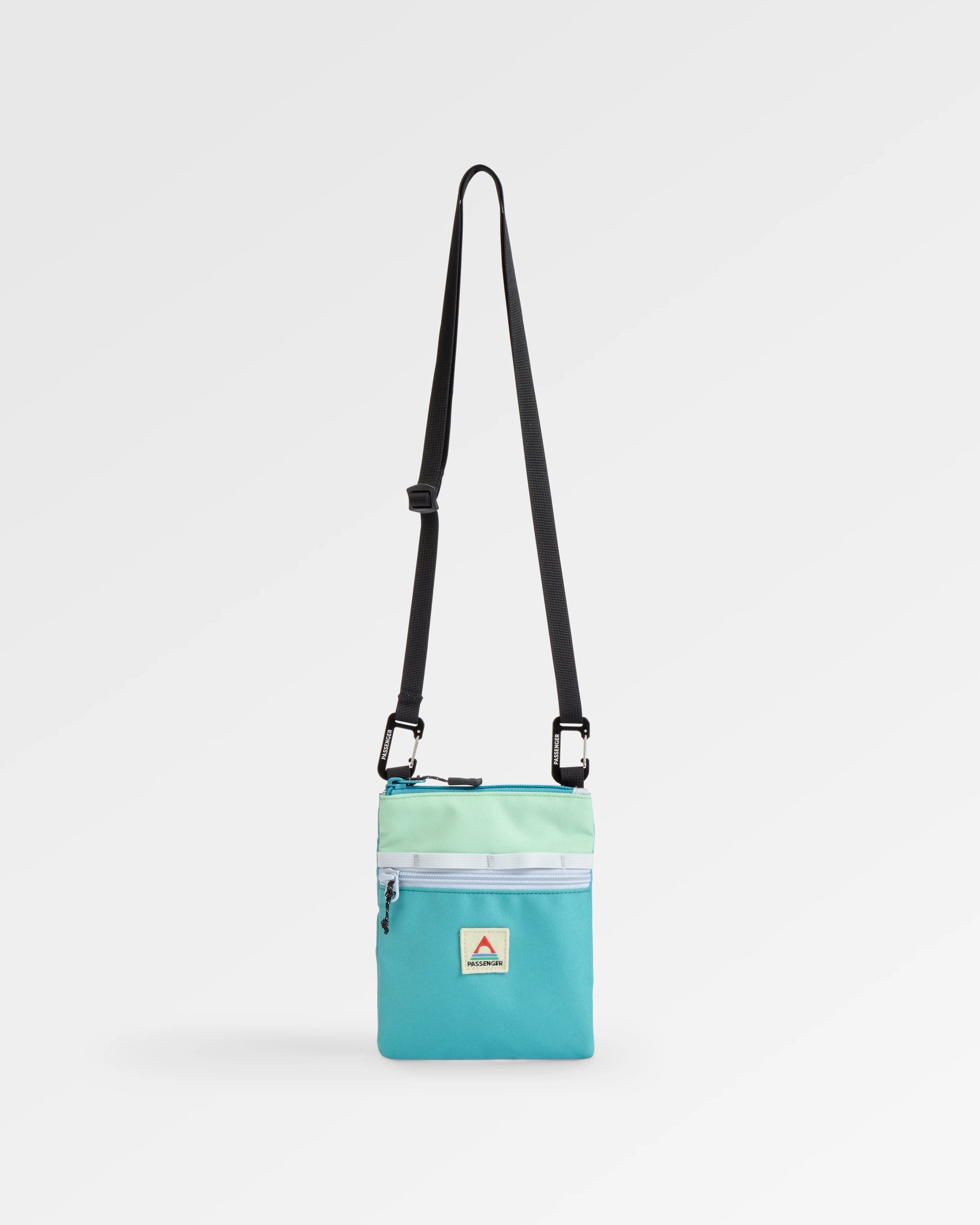 Journey Crossbody Bag - Mediterranean/ Ocean Teal - Flatlay