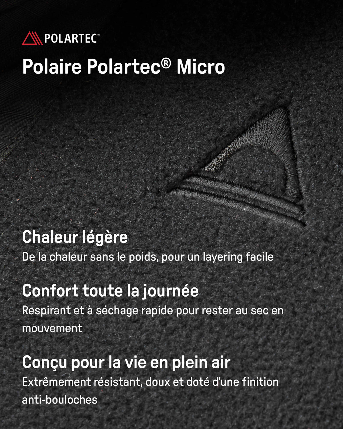 Bonnet thermique Wintergreen Polartec® - Noir
