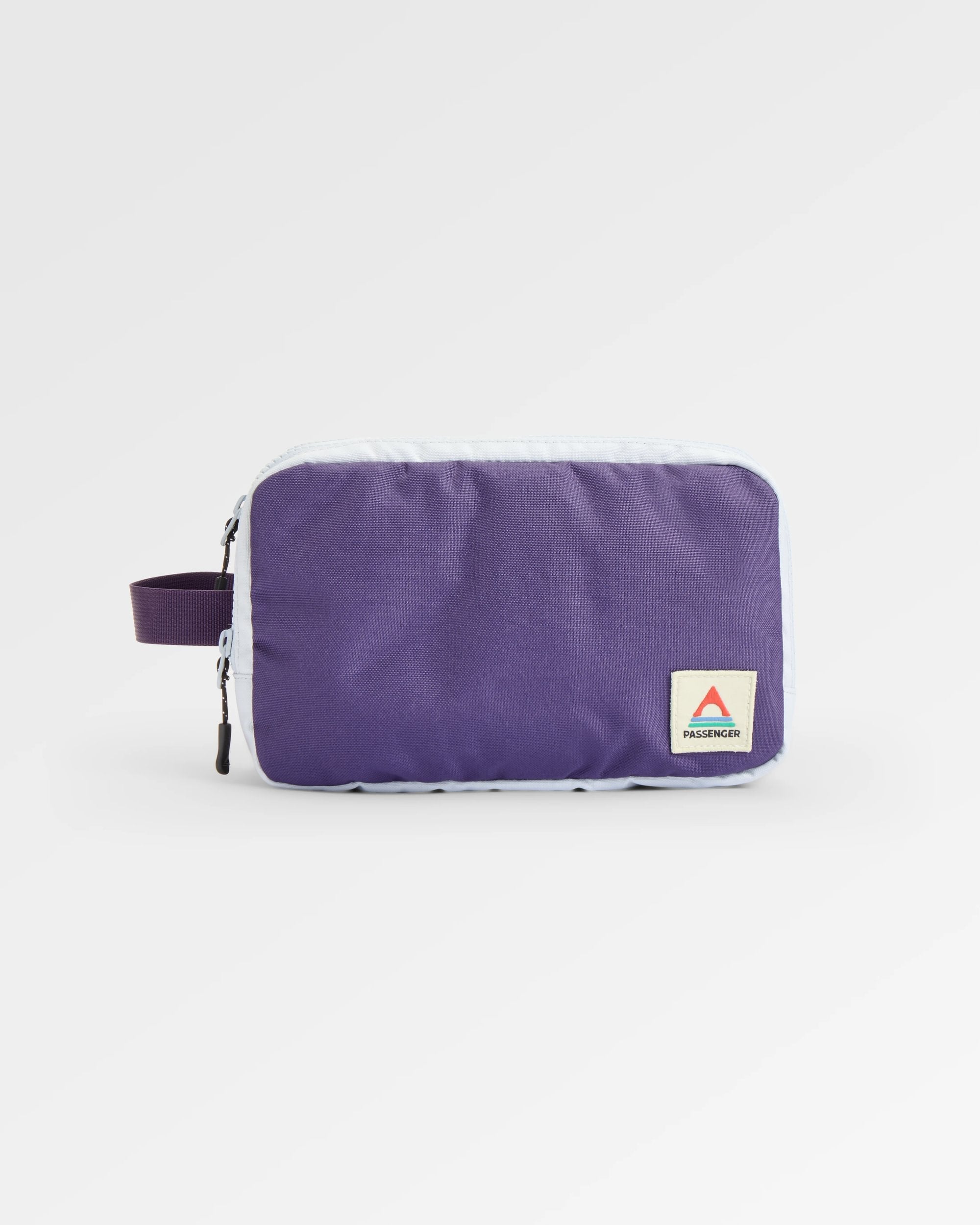 Travel Wash Kit 2.0 - Heather/ Deep Purple - Flatlay