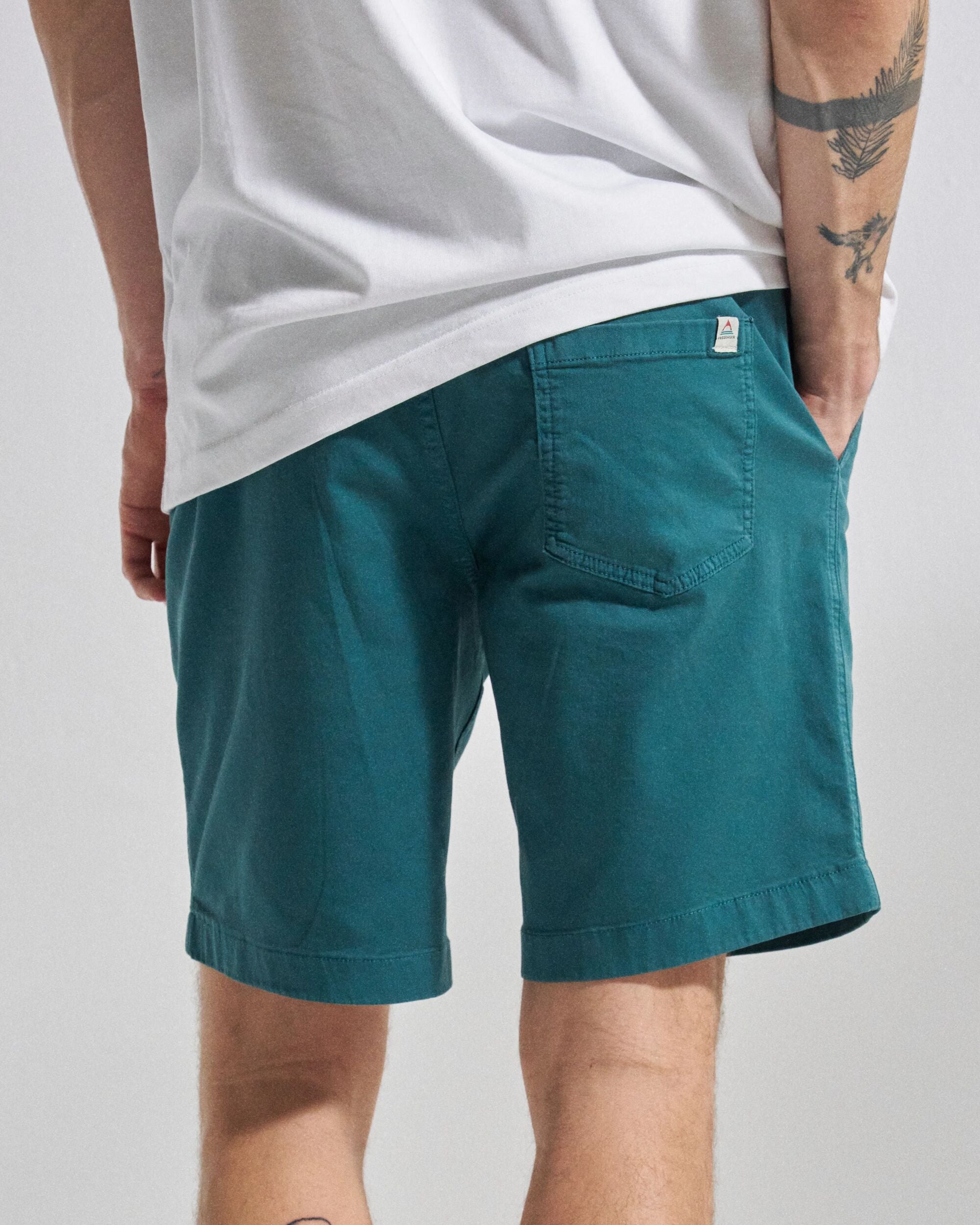 Drifter Organic Cotton Short - Mediterranean - Studio Model