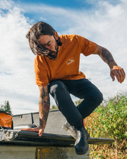 Roamer Men's Drirelease® Active T-Shirt - Glazed Ginger - Lifestyle