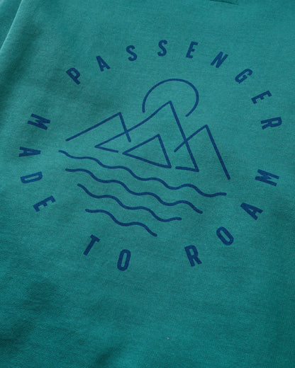 Escapism Sweatshirt - Mediterranean - Flatlay