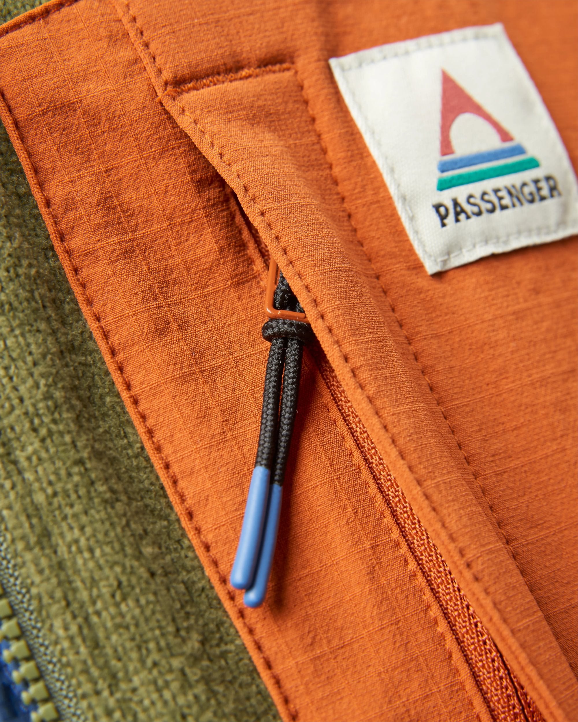 Hudson Recycled Polartec® Fleece - Khaki - Flatlay