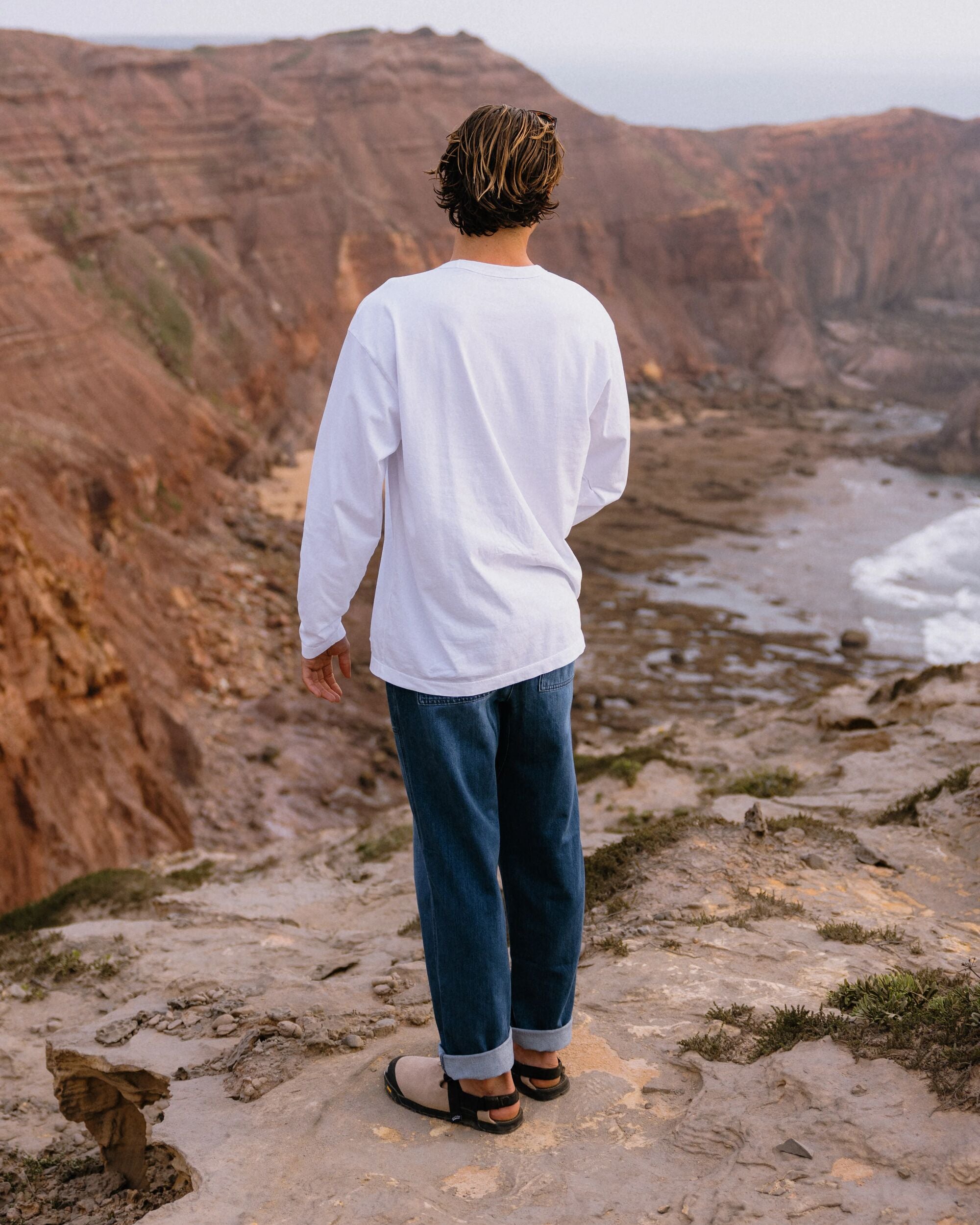 Adventurer Denim Trouser - Mid Wash Denim  - Lifestyle