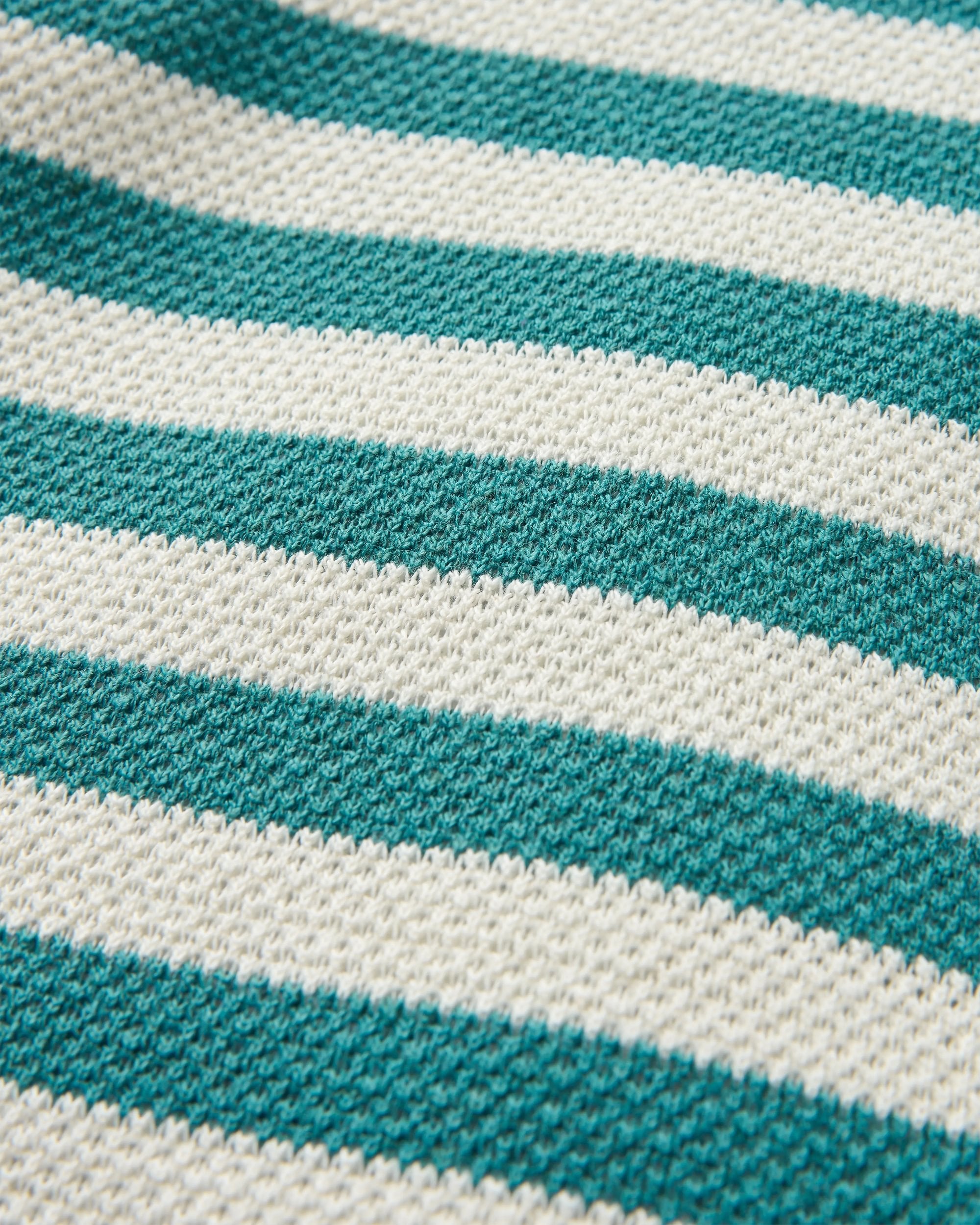 Panorama Striped LS T-Shirt - Arctic Stripe - Flatlay