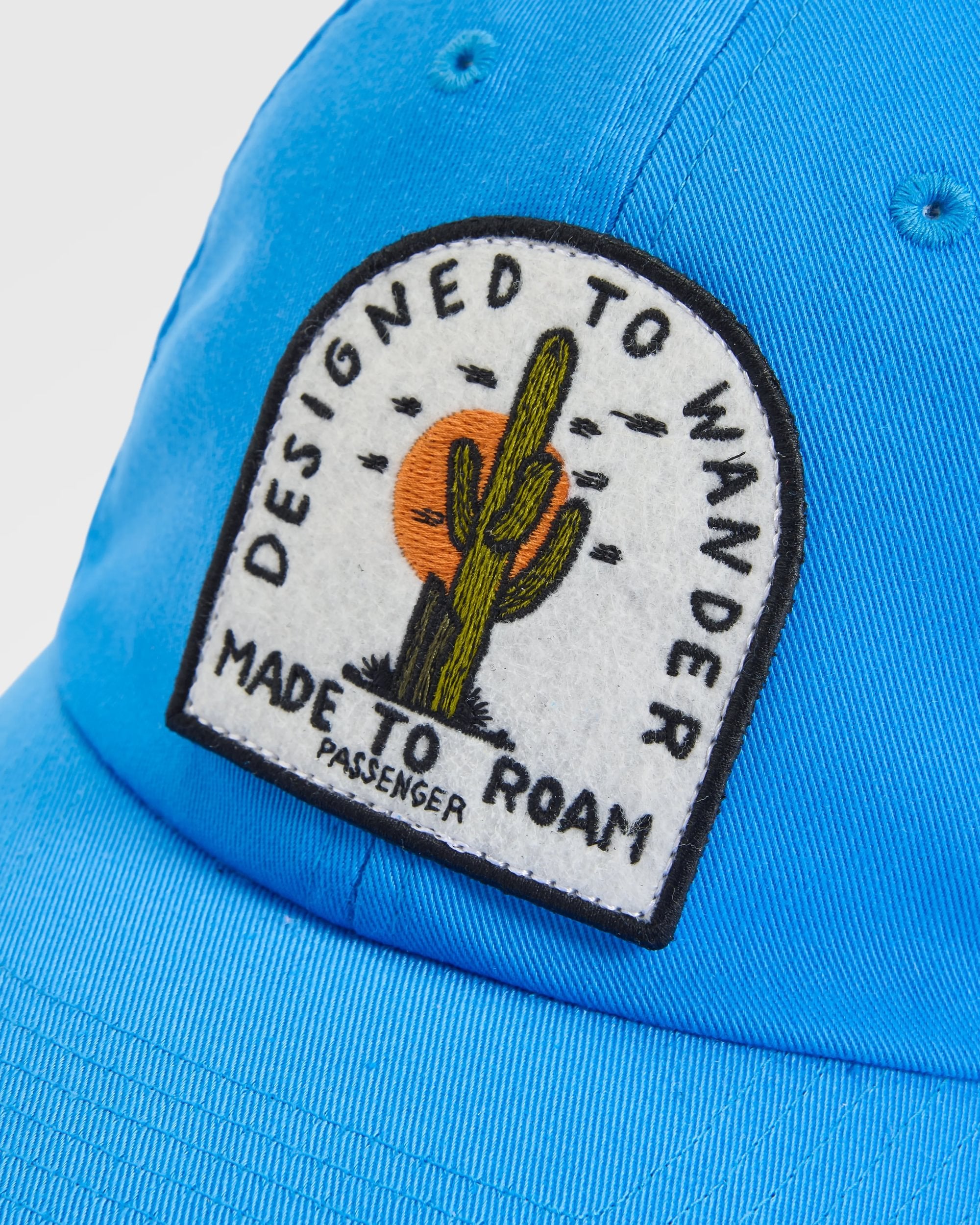 Oakash Cap  - Marine Blue - Flatlay