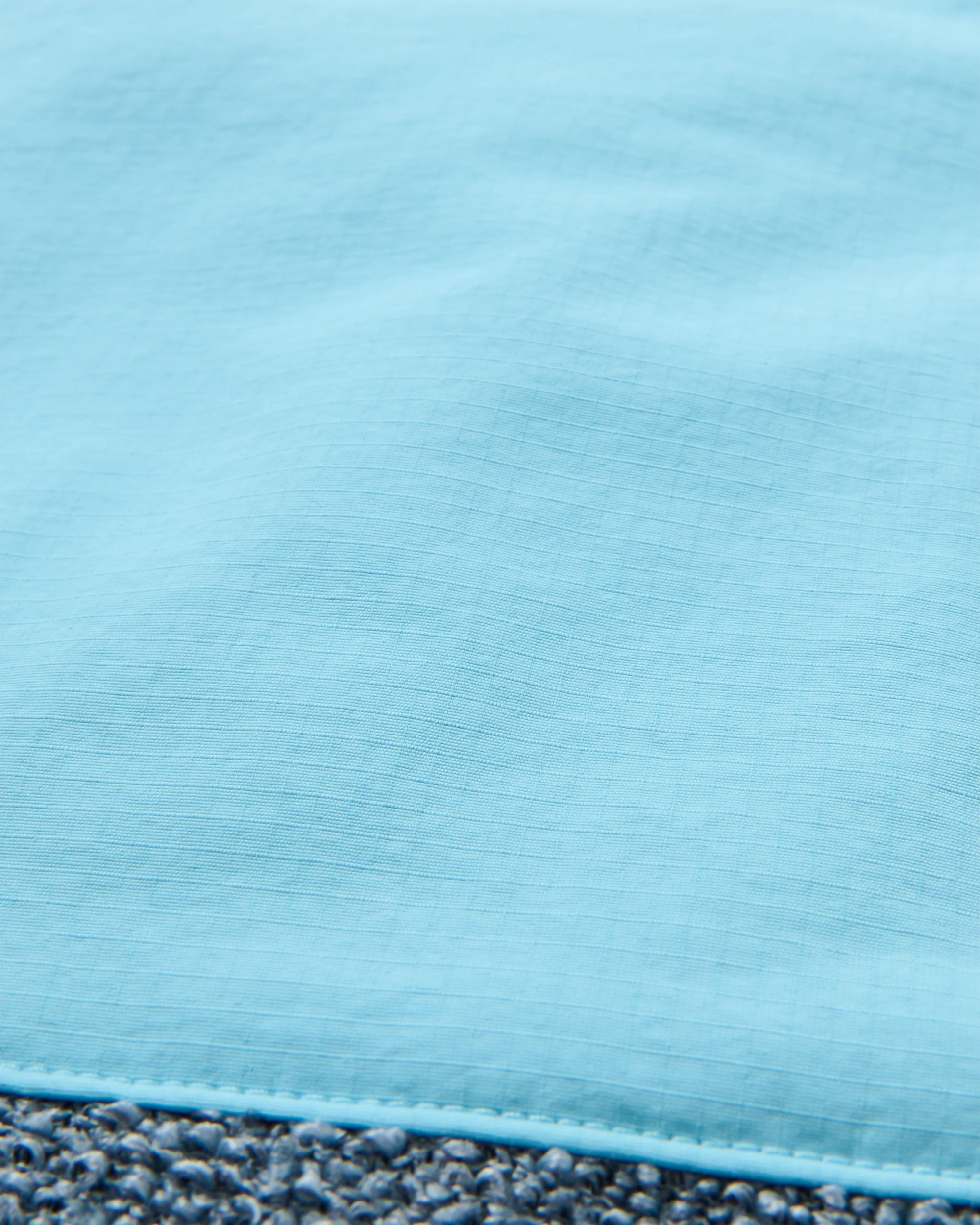 Warming Full Zip Windproof Fleece - Stormy Blue/Retro Blue  - Flatlay