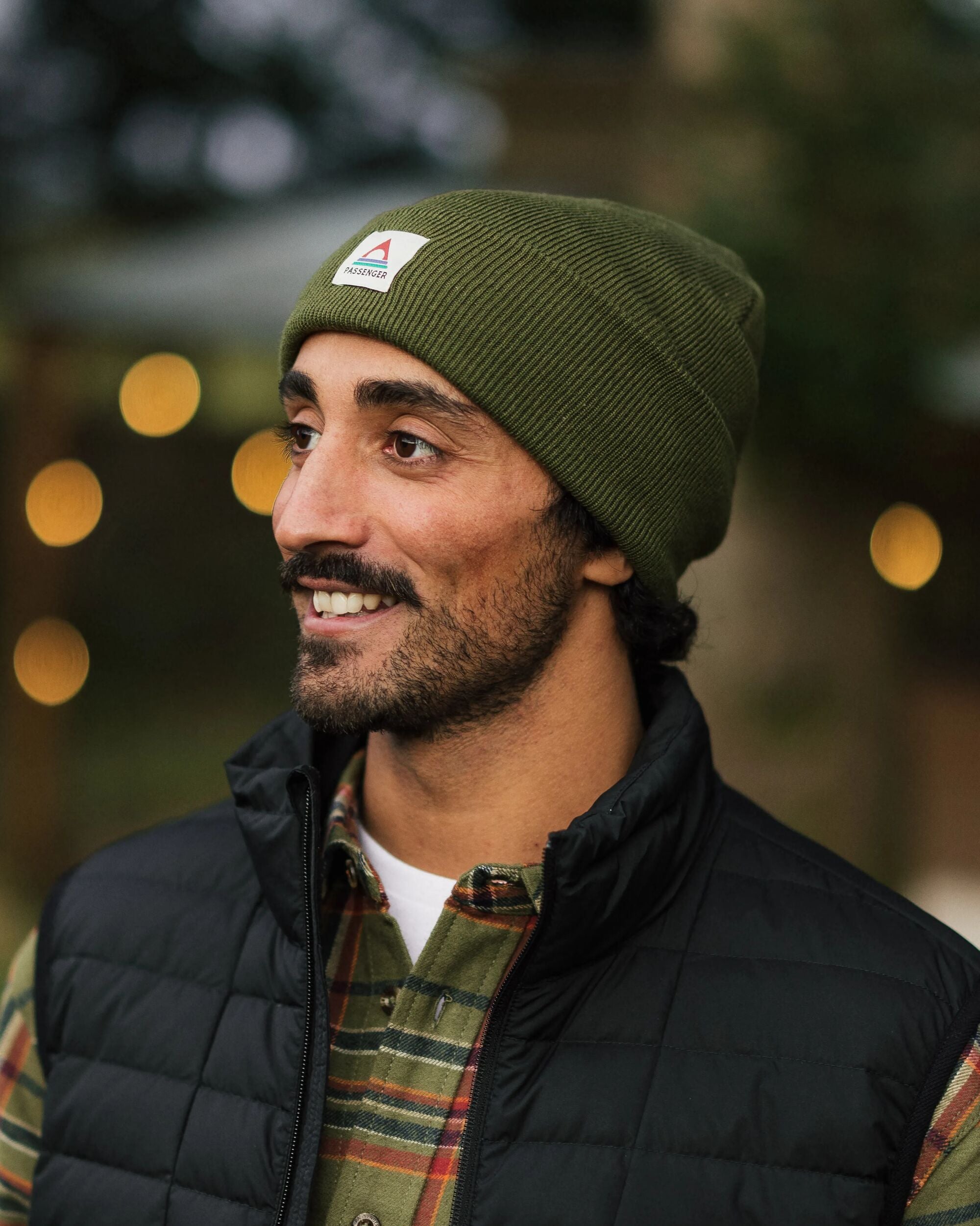 Core Recycled High-Top Beanie - Khaki - Lifestyle - Male