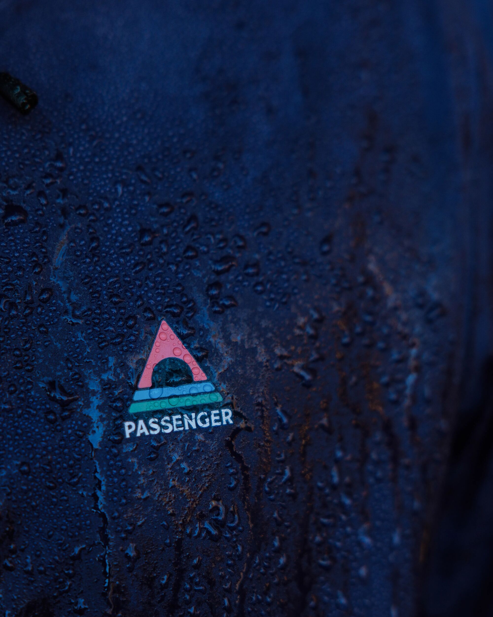 Downpour Recycled Waterproof Jacket - Rich Navy - Lifestyle