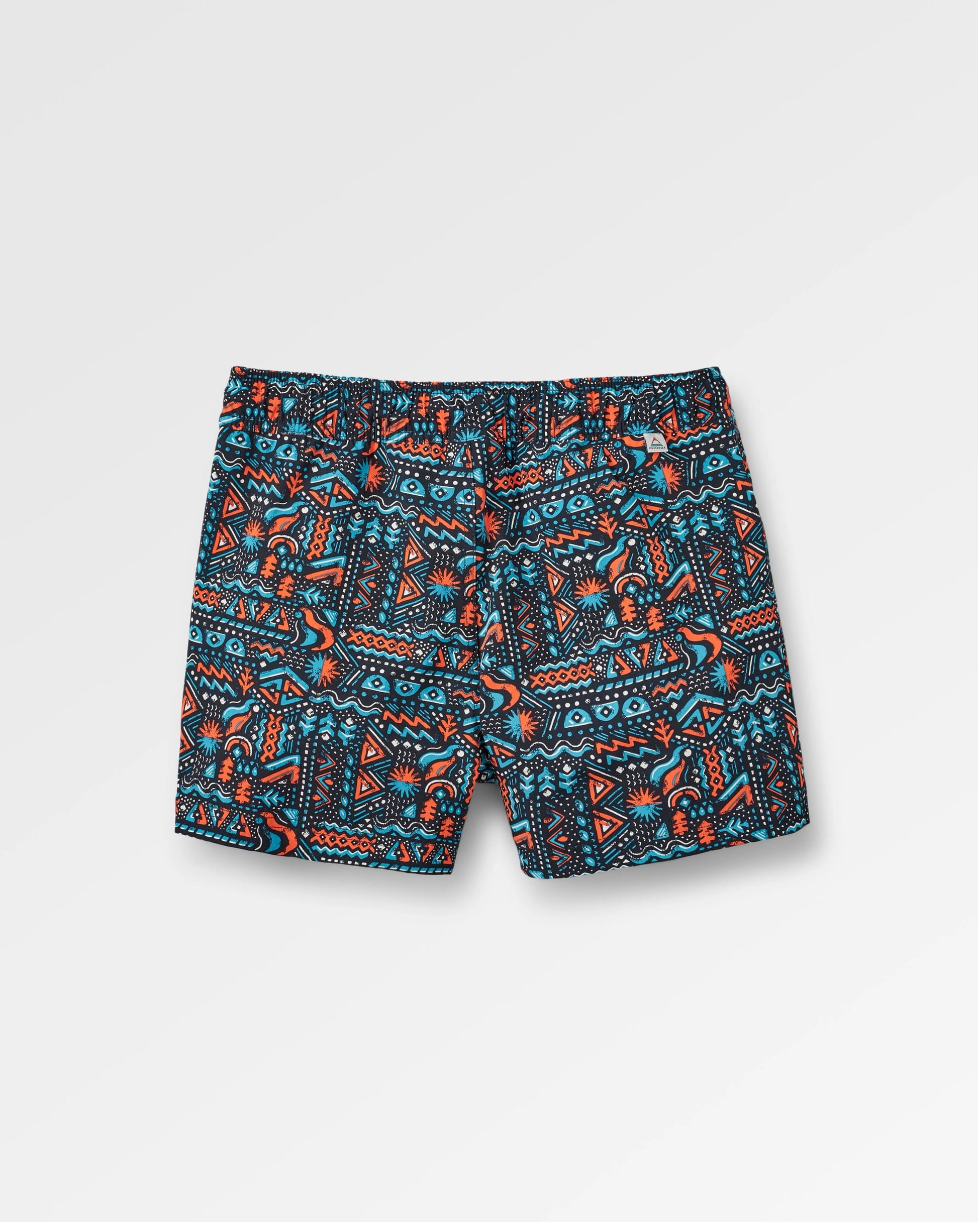 Way Out All Purpose Short - Elemental Geo Black - Flatlay