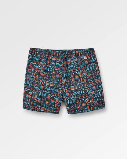 Way Out All Purpose Short - Elemental Geo Black - Flatlay