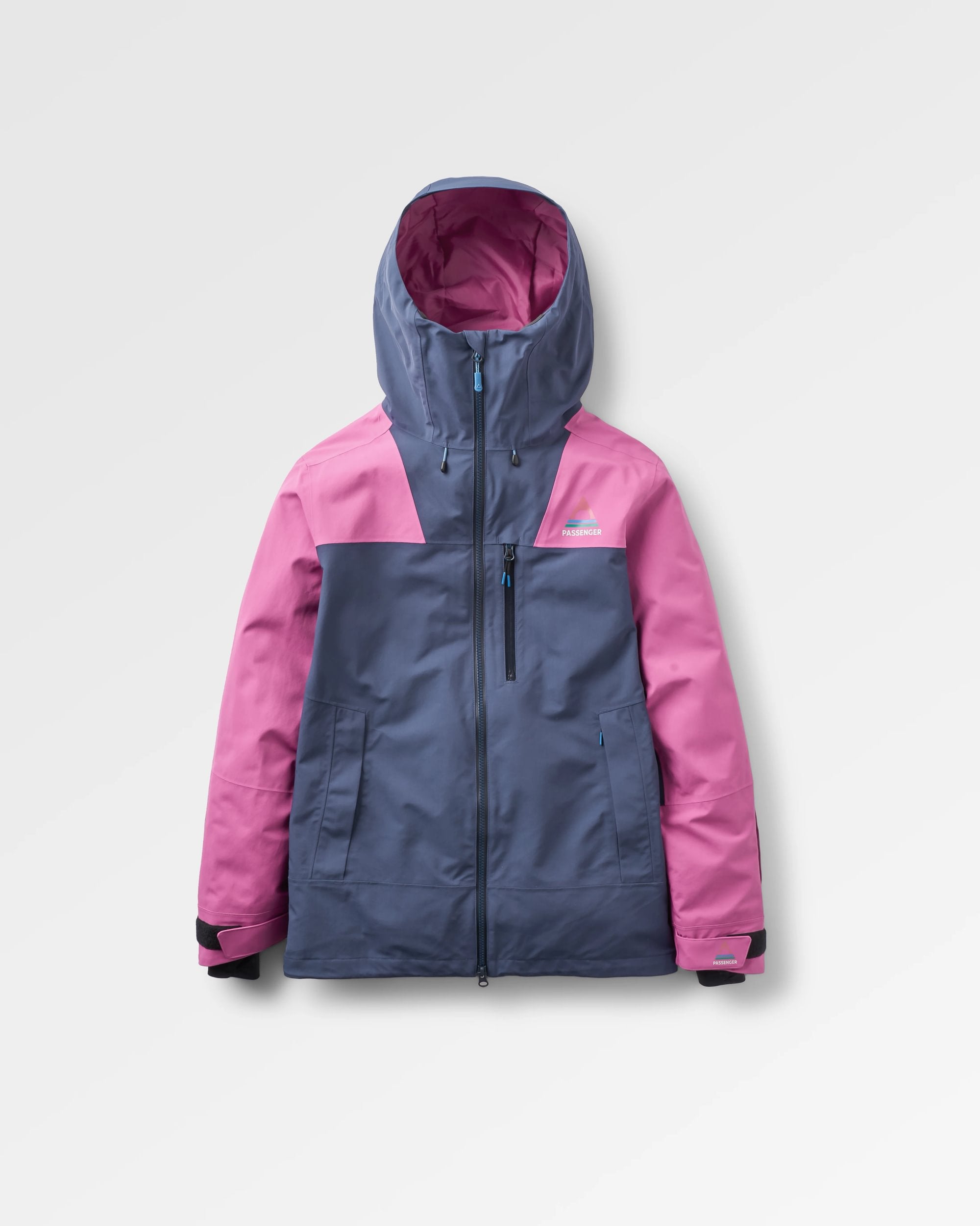 Snowscape Women's Recycled Jacket - Rich Navy - Flatlay