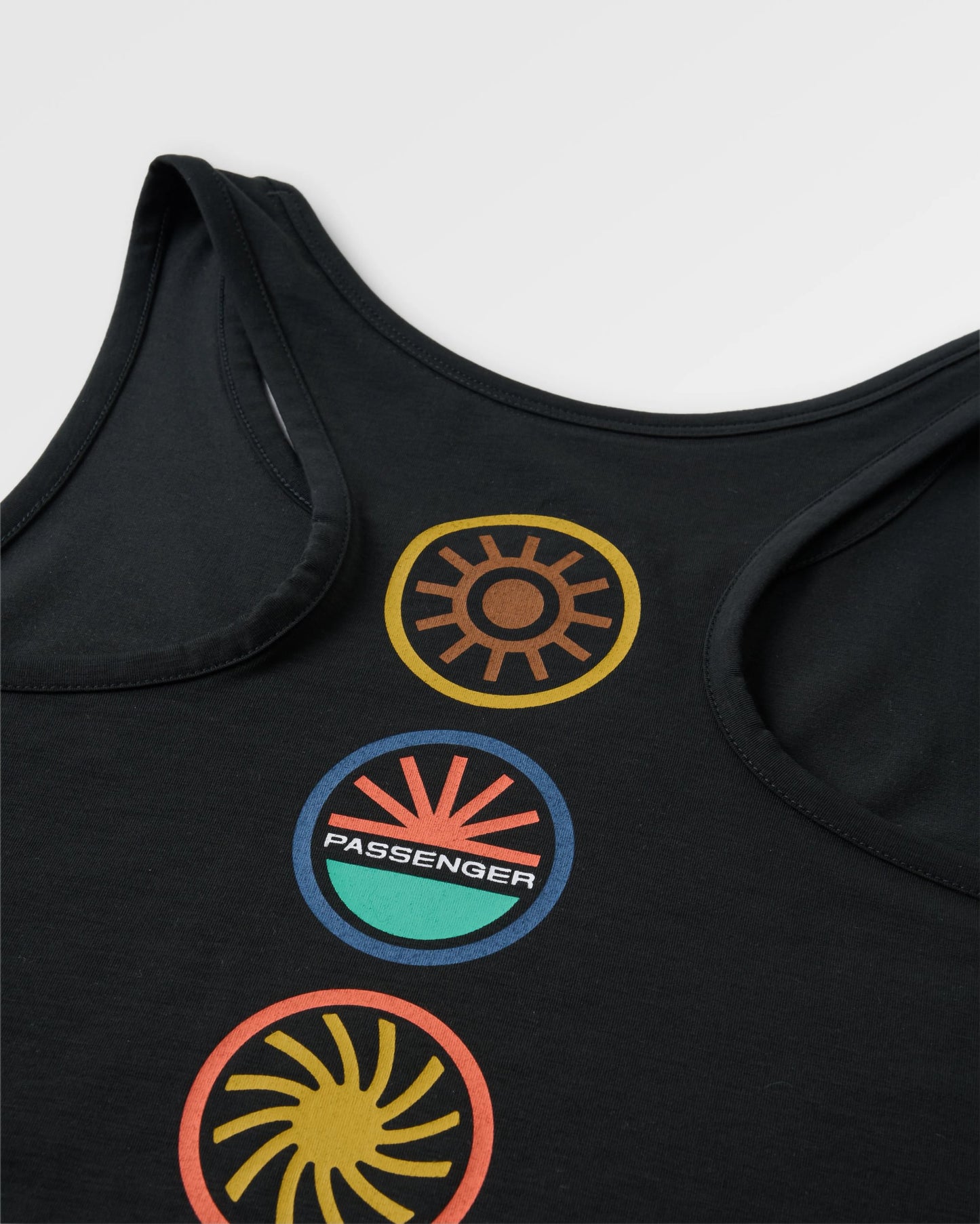 Chase The Light Active Vest - Black - Flatlay