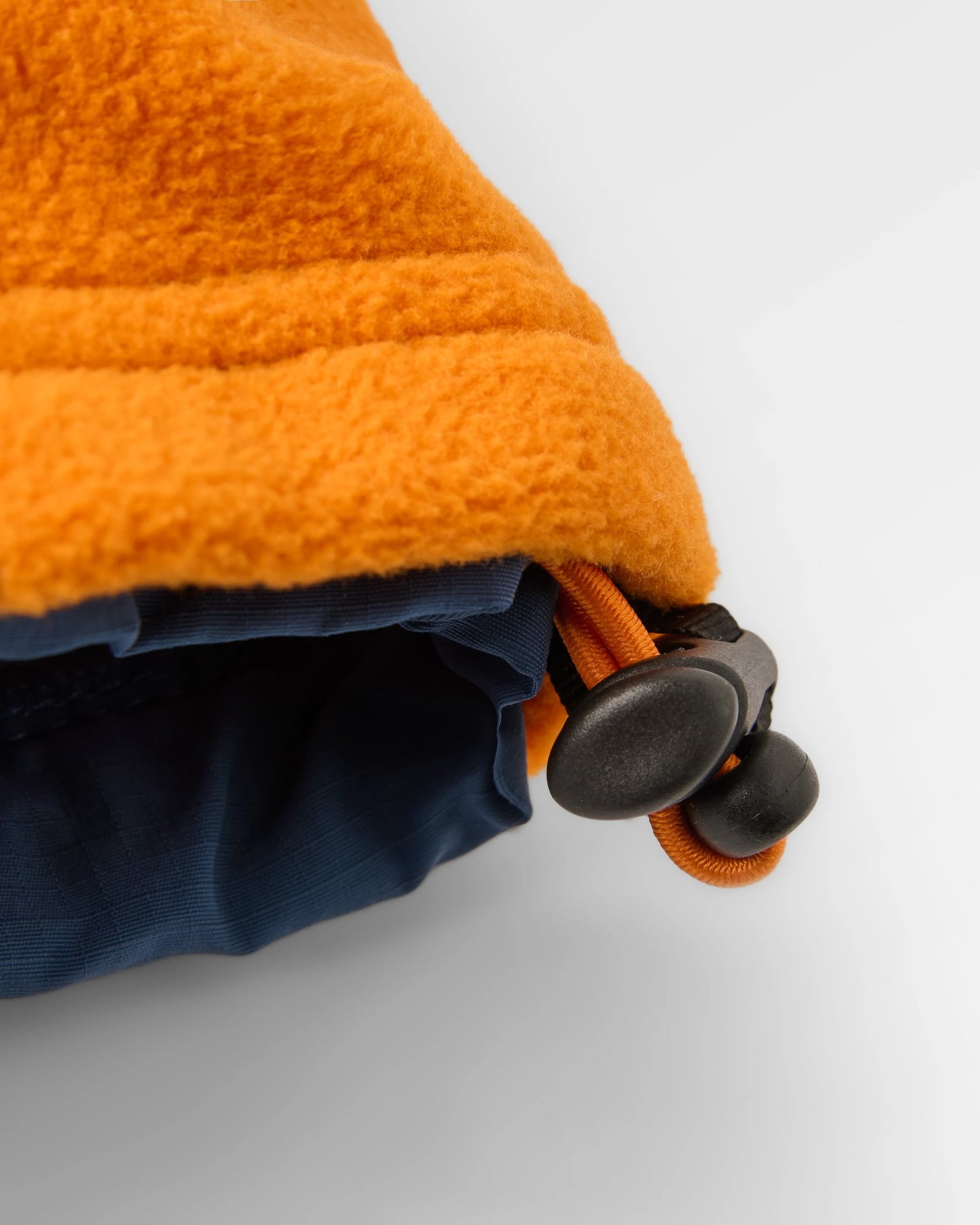 Alexander 2.0 Recycled Hooded Polar Fleece - Faded Denim - Flatlay