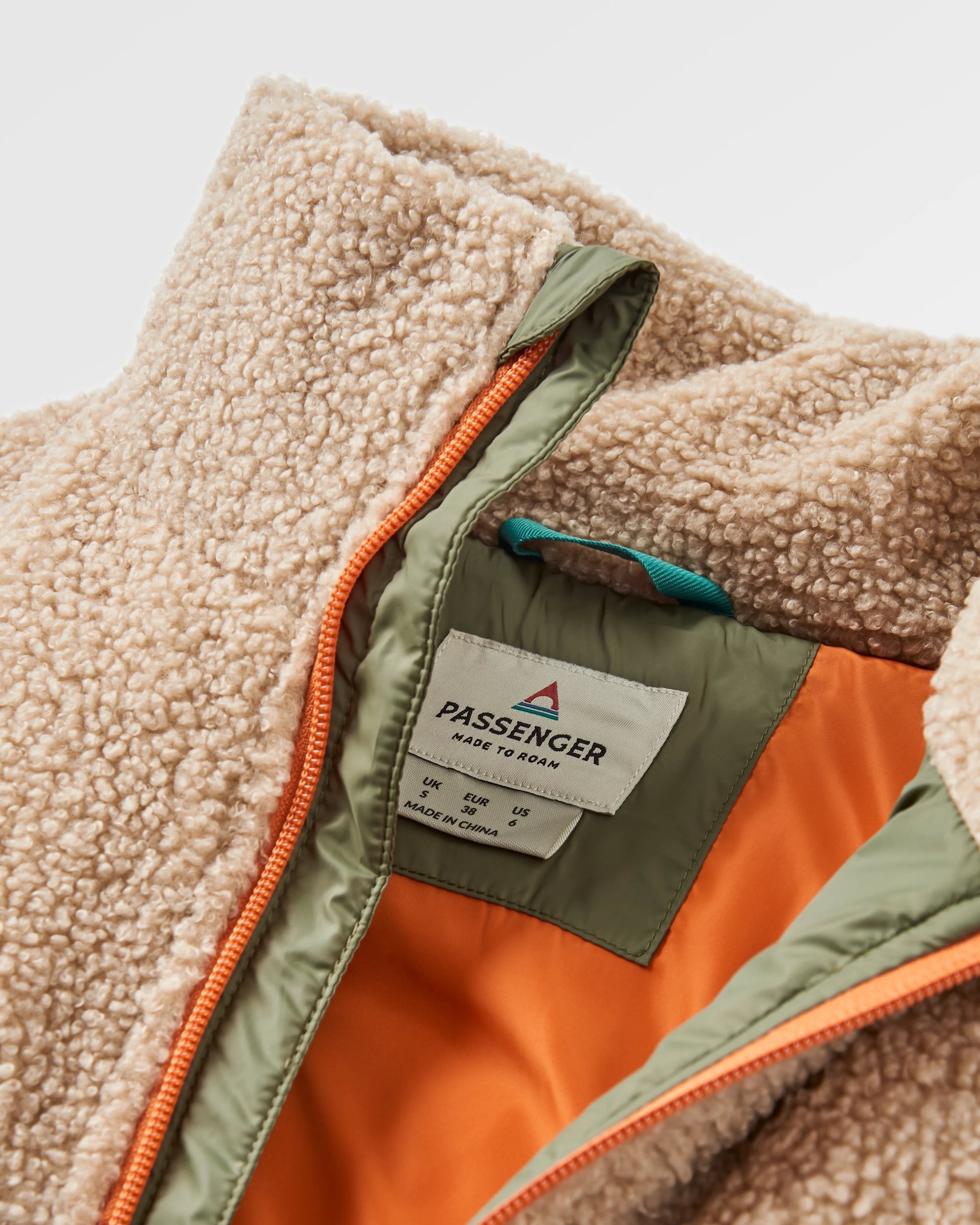 Inspire Recycled Insulated Gilet - Dusty Olive - Flatlay