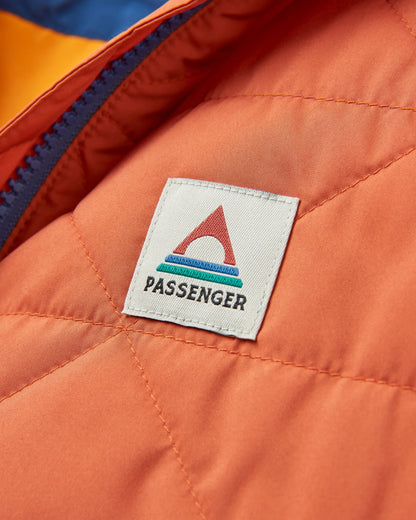 Singletrack Recycled Thermore® Insulated Jacket - Burnt Orange - Flatlay