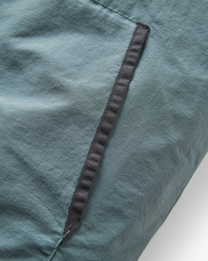 Set Off Reversible Polartec® Fleece Vest - Warm Beige/Marine Blue - Flatlay