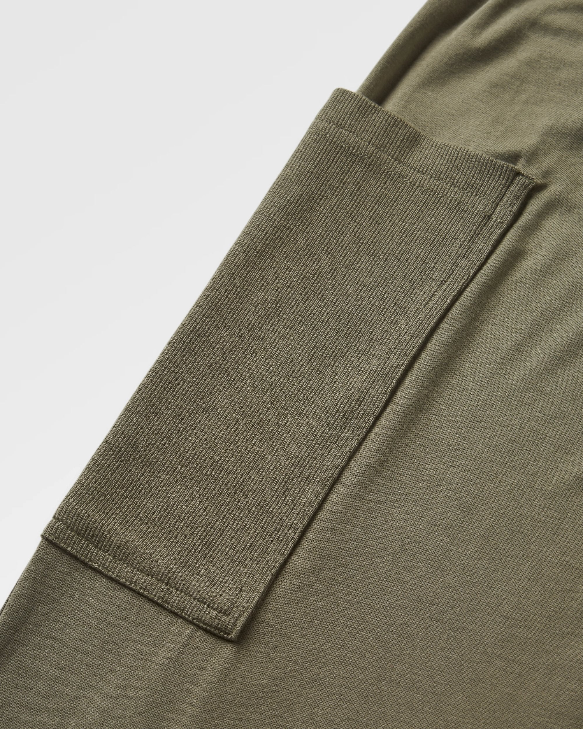 Day Dream Recycled Trouser 2.0 - Dusty Olive - Flatlay