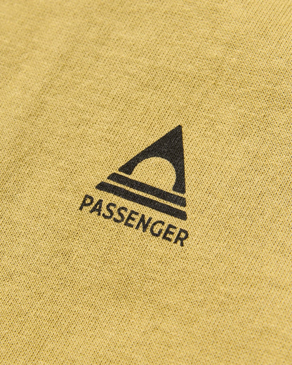 Classic Logo Organic Cotton T-Shirt - Warm Beige - Flatlay