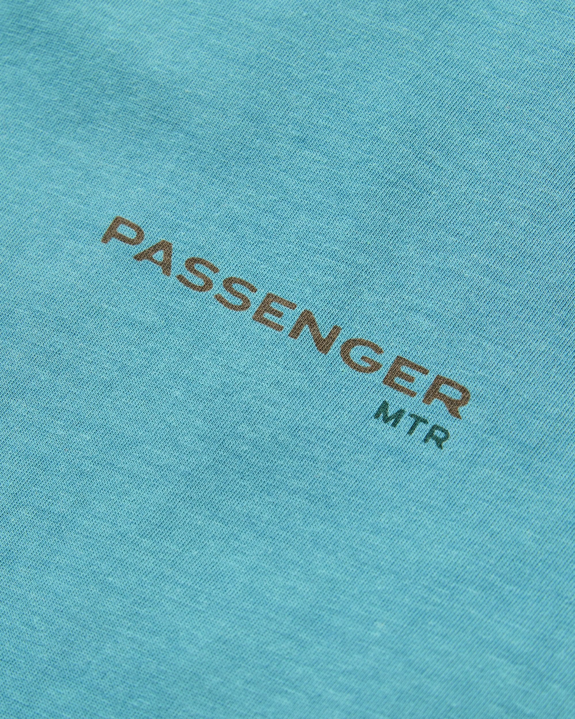 Horizons T-Shirt - Ocean Teal - Flatlay