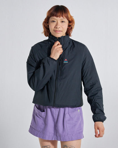 Shasta Lightweight Thermore® Hoodless Jacket - Black - Studio Model
