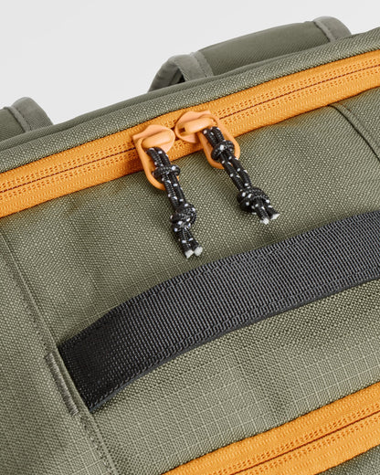 Wayfarer Recycled Backpack Duffel - Khaki - Flatlay