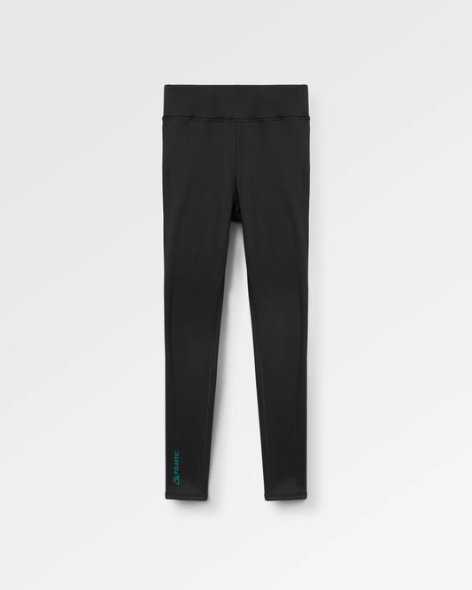 Solitude Recycled Polartec® Legging - Black - Flatlay