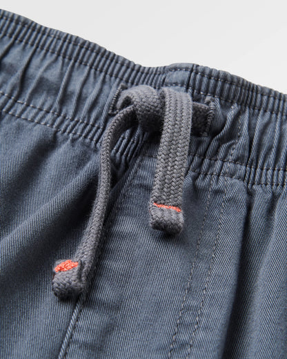 Drifter Organic Cotton Short - Charcoal - Flatlay