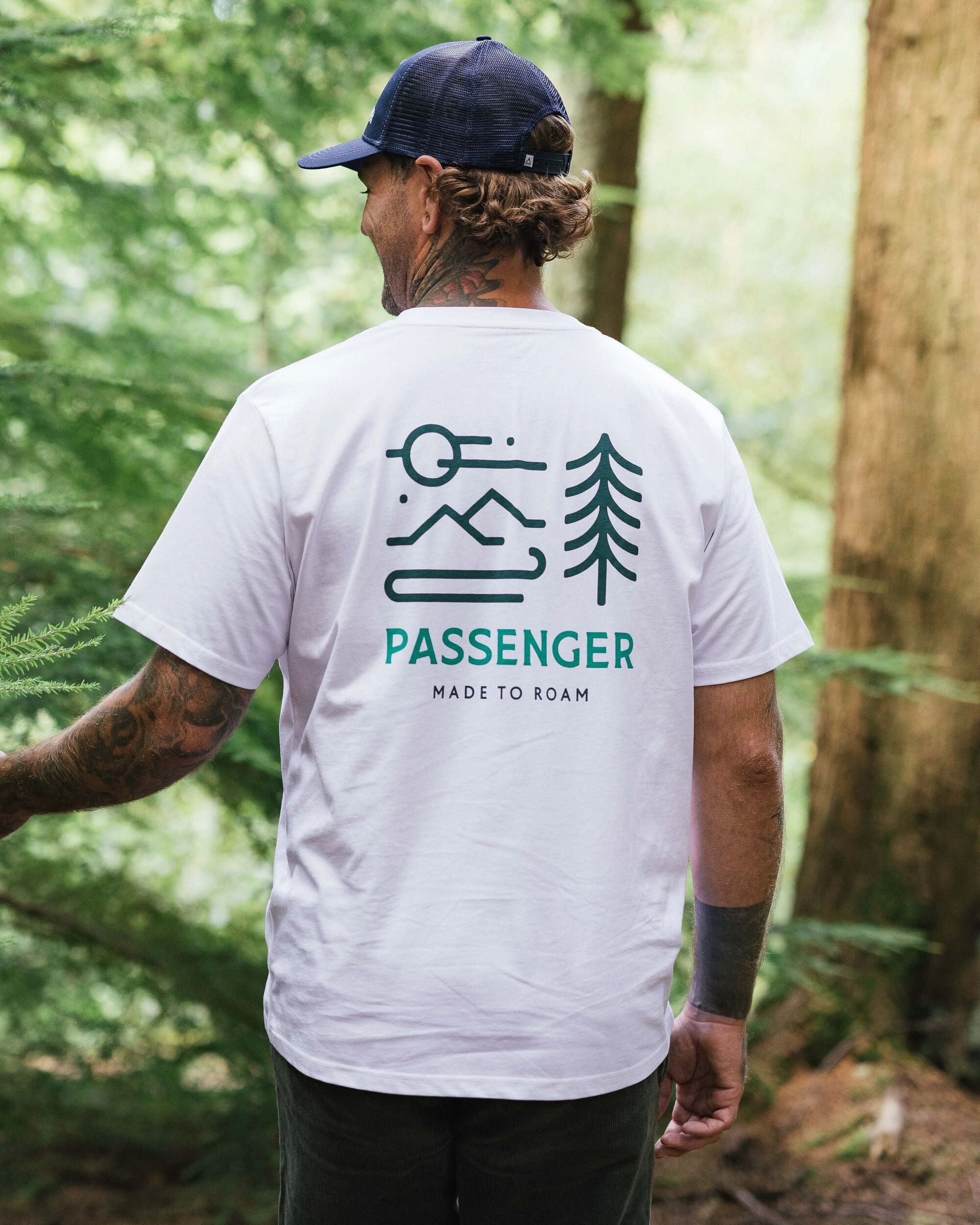 Phoenix Organic Cotton T-Shirt - White - Lifestyle