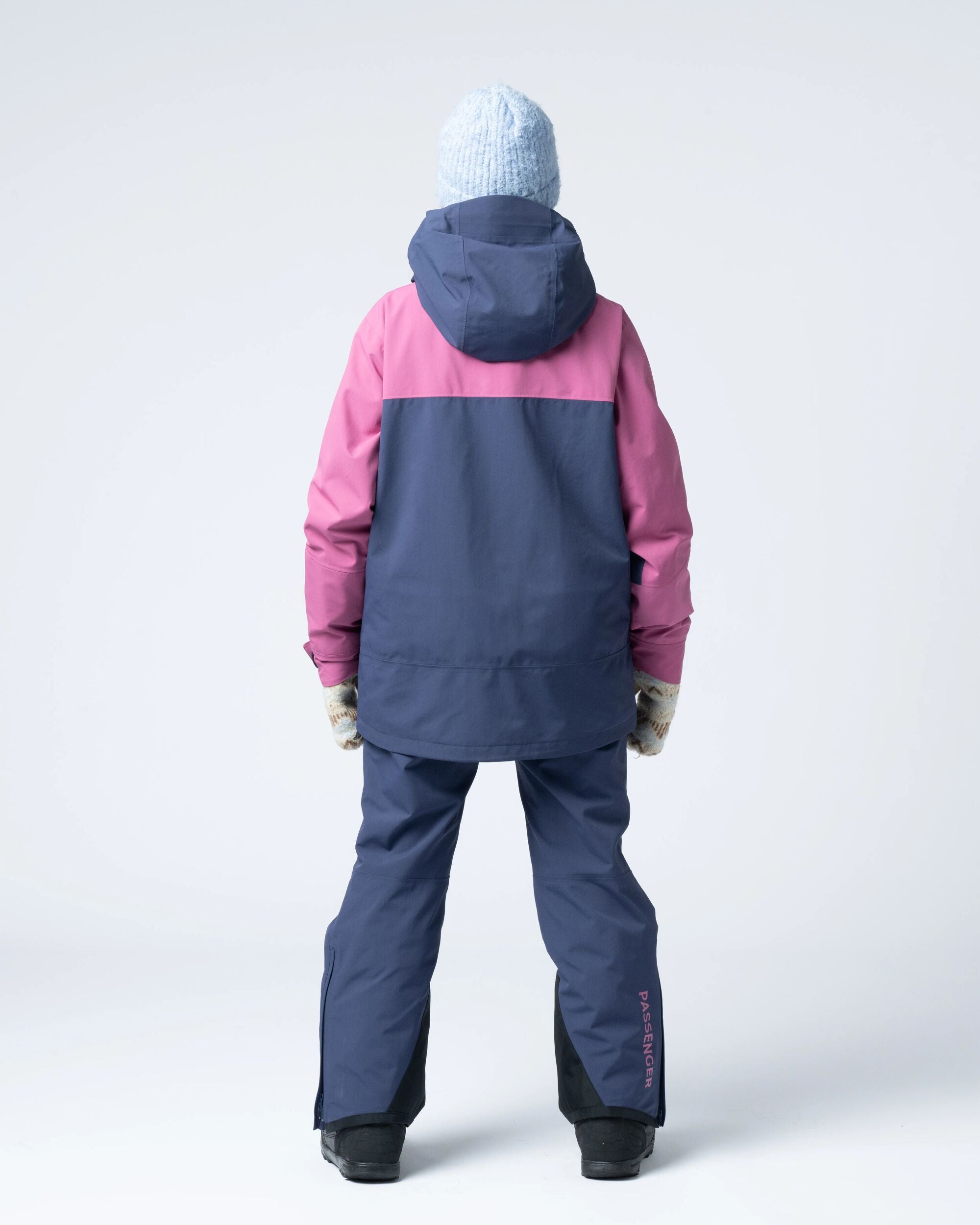 Snowscape Women's Recycled Jacket - Rich Navy - Flatlay