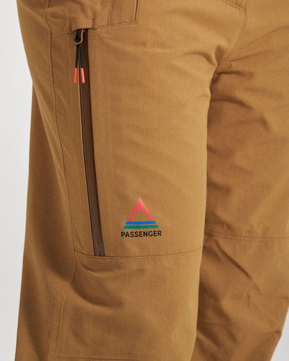Snowscape Women's Recycled Pant - Toffee - Studio Model