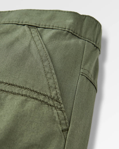 Talis Light Casual Trouser - Wild Green - Flatlay