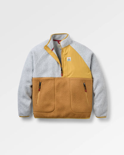 Home Sherpa Fleece - Dusty Ochre - Flatlay