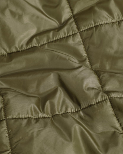 Travel Recycled Ripstop Blanket - Khaki - Flatlay