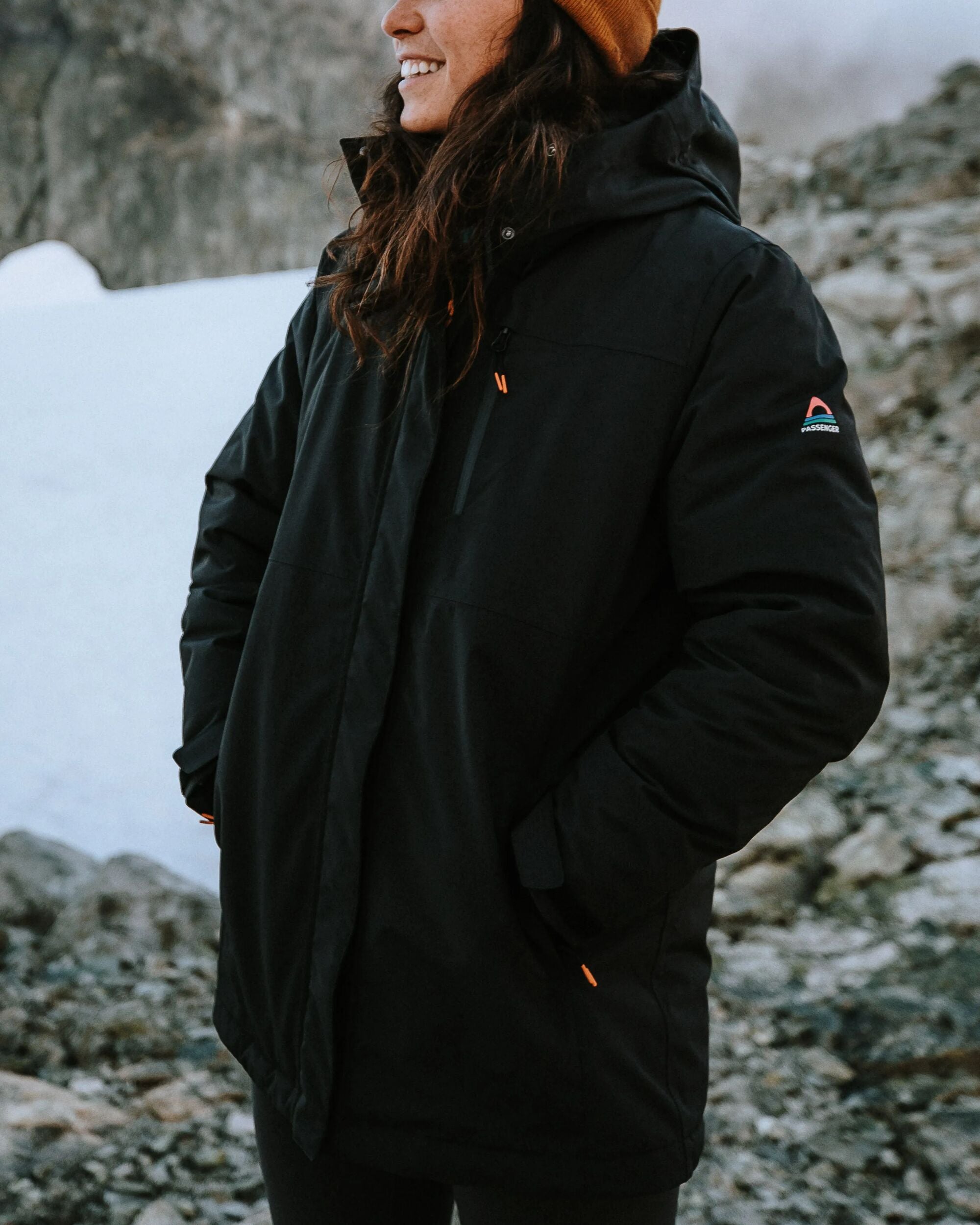 Cloudmont Waterproof Down Parka - Black - Lifestyle