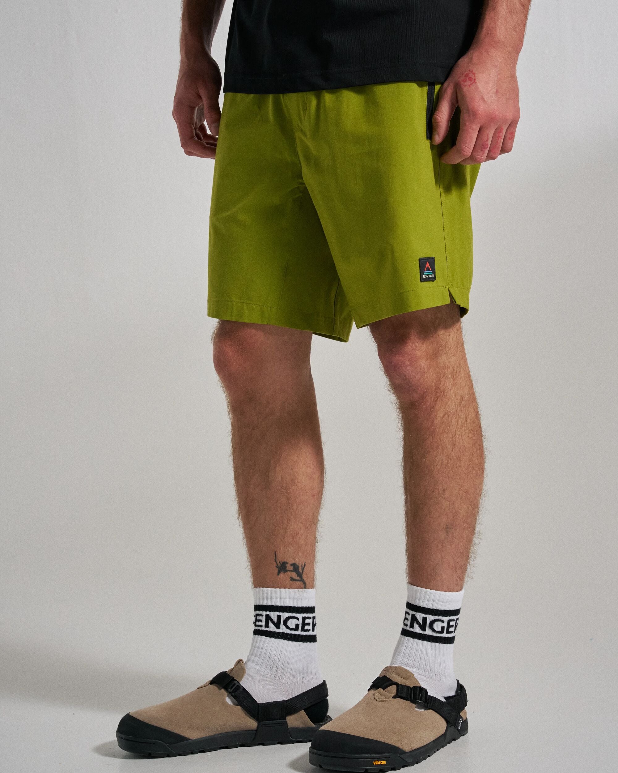 Traveller All Purpose Short - Tea Green - Studio Model